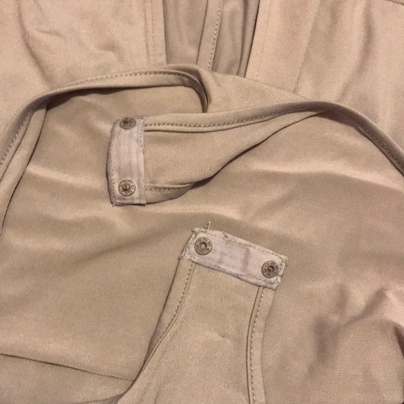 Grey / Gray Strappy Bodysuit - Picture 7 of 7